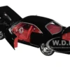 1970 Plymouth Road Runner 440 Black with Red Interior Bigtime Muscle Series 1/24 Diecast Model Car Jada 99581