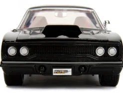 1970 Plymouth Road Runner 440 Black with Red Interior Bigtime Muscle Series 1/24 Diecast Model Car Jada 99581