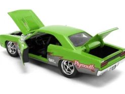 1970 Plymouth Road Runner #938 Green and Gray Metallic