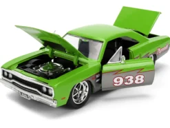 1970 Plymouth Road Runner #938 Green and Gray Metallic