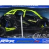 Polaris RZR Pro R UTV Black and Lime Green 1/18 Diecast Model by New Ray