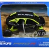 Polaris RZR Pro R UTV Black and Lime Green Diecast Model by New Ray