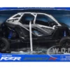Polaris RZR Pro R UTV Silver Metallic and Black 1/18 Diecast Model by New Ray