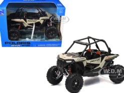 Polaris RZR XP 1000 Dune Buggy Sand Metallic 1/18 Diecast Model by New Ray