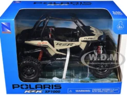 Polaris RZR XP 1000 Dune Buggy Sand Metallic 1/18 Diecast Model by New Ray