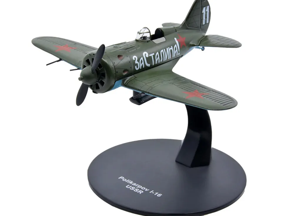 Polikarpov I-16 Fighter Plane USSR 1933 1/72 Diecast Model Warbirds WWII 27289-41