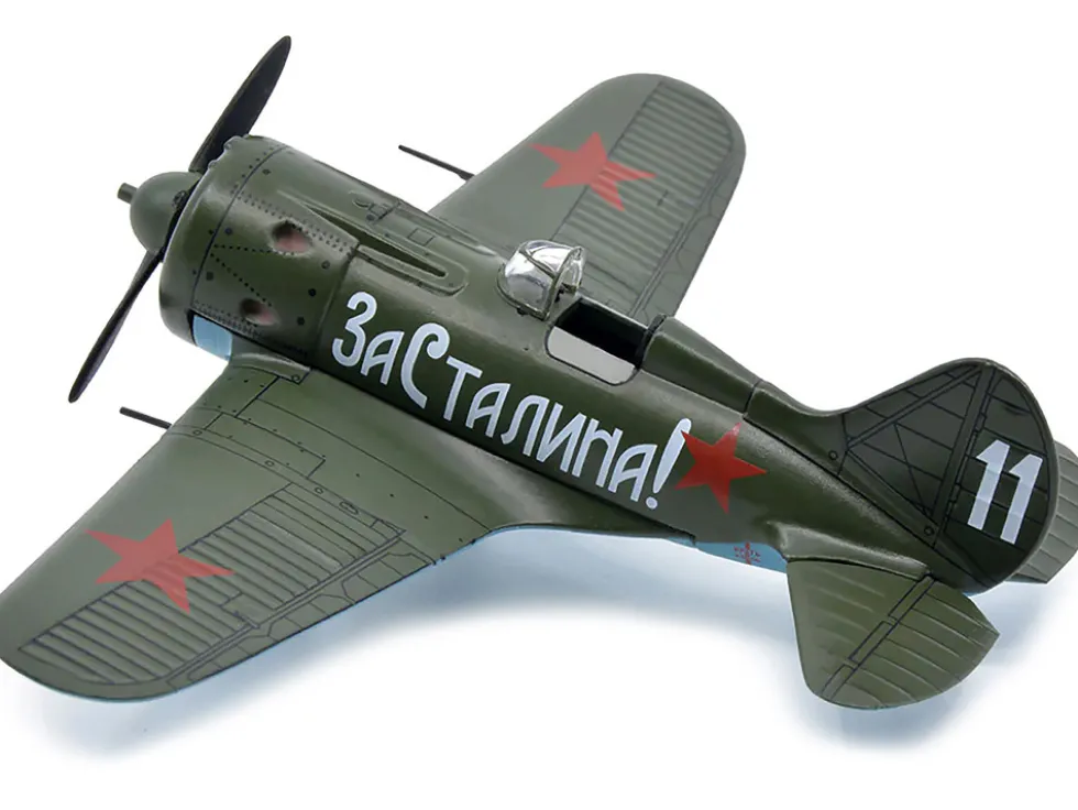 Polikarpov I-16 Fighter Plane USSR 1933 1/72 Diecast Model Warbirds WWII 27289-41