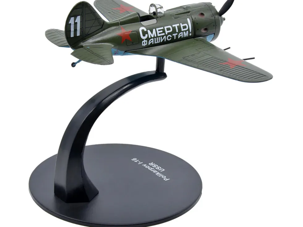 Polikarpov I-16 Fighter Plane USSR 1933 1/72 Diecast Model Warbirds WWII 27289-41