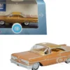 1959 Pontiac Bonneville Coupe Canyon Copper Metallic 1/87 HO Scale Diecast Model Car Oxford Diecast 87PB59001