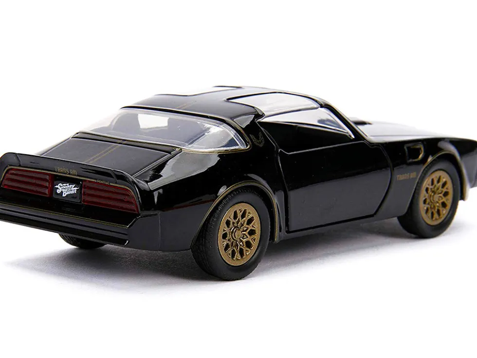 1977 Pontiac Firebird Black Smokey and the Bandit 1977 Movie Hollywood Rides Series 1/32 Diecast Model Car Jada 31061