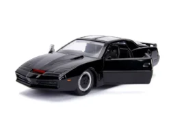1982 Pontiac Firebird Trans Am Black KITT Knight Rider 1982 TV Series Hollywood Rides Series 1/32 Diecast Model Car Jada 99799
