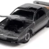 1984 Pontiac Firebird Trans Am T/A Silver Sand Gray Metallic Black Top Classic Gold Collection Series Limited Edition 7418 pieces Worldwide 1/64 Diecast Model Car Johnny Lightning JLCG025-JLSP148 A