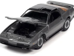 1984 Pontiac Firebird Trans Am T/A Silver Sand Gray Metallic Black Top Classic Gold Collection Series Limited Edition 7418 pieces Worldwide 1/64 Diecast Model Car Johnny Lightning JLCG025-JLSP148 A