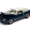 1973 Pontiac Grand Am Admirality Blue Metallic with Cream Top Classic Gold Collection Series Limited Edition 9478 pieces Worldwide 1/64 Diecast Model Car Johnny Lightning JLCG026 JLSP163 A