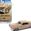 1964 Pontiac Grand Prix Royal Bobcat Saddle Bronze Metallic Vintage Muscle Limited Edition 1/64 Diecast Model Car Auto World 64372-AWSP110B