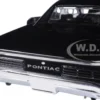 1966 Pontiac GTO Black 1/25 Diecast Model Car New Ray 71853 B