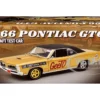 1966 Pontiac GTO "Car Craft Magazine Test Car" Gold Metallic with Black Top and Graphics Limited Edition to 300 pieces Worldwide 1/18 Diecast Model Car by ACME