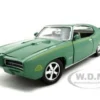 1969 Pontiac GTO Judge Green 1/24 Diecast Model Car Motormax 73242