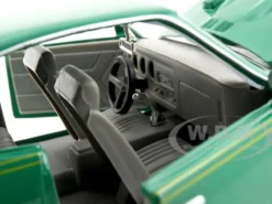 1969 Pontiac GTO Judge Green 1/24 Diecast Model Car Motormax 73242