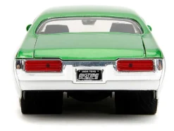 1969 Pontiac GTO Judge Green Metallic and Silver with Stripes