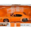 1969 Pontiac GTO Judge Pro Stock Orange 1/24 Diecast Car Model Jada 90344