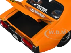 1969 Pontiac GTO Judge Pro Stock Orange 1/24 Diecast Car Model Jada 90344