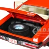 1972 Pontiac GTO LeMans Sundance Orange Metallic with GTO Stripes Limited Edition to 342 pieces Worldwide 1/18 Diecast Model Car by ACME