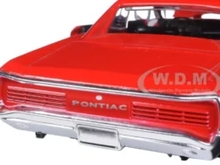 1966 Pontiac GTO Red 1/25 Diecast Model Car New Ray 71853 A