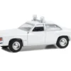 1976 1977 Pontiac LeMans Enforcer White Hot Pursuit Hobby Exclusive Series 1/64 Diecast Model Car Greenlight 43014