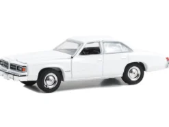 1976 1977 Pontiac LeMans Enforcer White Hot Pursuit Hobby Exclusive Series 1/64 Diecast Model Car Greenlight 43014