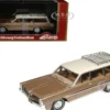 1964 Pontiac Safari Bronze Irid Metallic with Cream Top Limited Edition to 200 pieces Worldwide 1/43 Model Car by Goldvarg Collection