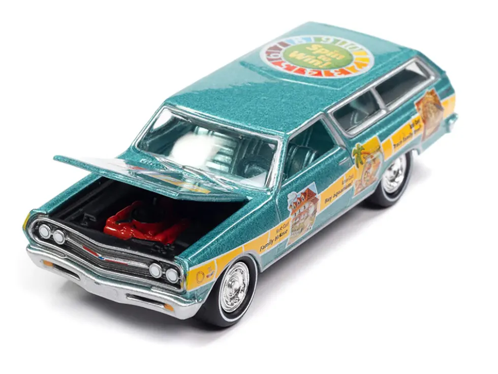 Pop Culture 2022 Set 6 Cars Release 4 1/64 Diecast Model Cars Johnny Lightning JLPC009