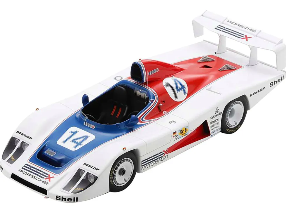 Porsche 936 #14 Bob Wollek - Hurley Haywood "Essex Motorsport Porsche" "24 Hours of Le Mans" (1979) with Acrylic Display Case 1/18 Model Car by Spark