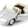 Porsche 356B Roadster Silver NEX Models 1/24 Diecast Model Car Welly 29390