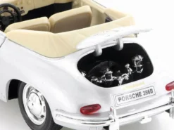 Porsche 356B Roadster Silver NEX Models 1/24 Diecast Model Car Welly 29390