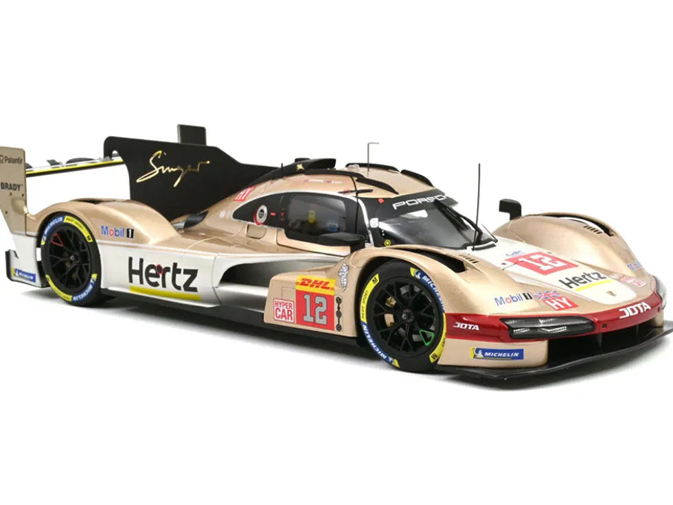 Porsche 963 #12 Callum Ilott - Will Stevens "Hertz Team Jota" Winner "6 Hours of Spa-Francorchamps" (2024) 1/18 Diecast Model Car by Norev