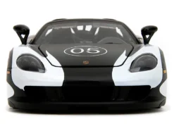 Porsche Carrera GT Convertible #05 Black with White Graphics