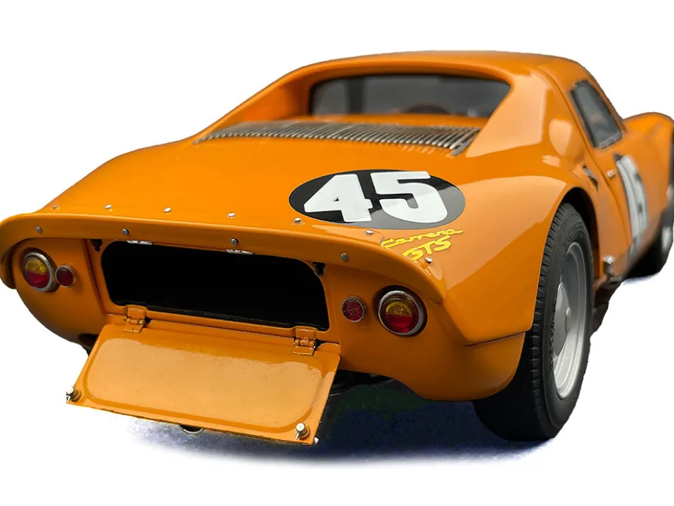 Porsche 904 Carrera GTS #45 Gerhard Koch - Ben Pon "Racing Team Holland" 3rd Place "Nurburgring 1000 Kilometers" (1964) Limited Edition to 1500 pieces Worldwide 1/18 Diecast Model Car by CMC
