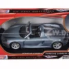Porsche Carrera GT Silver with Black Interior 1/18 Diecast Model Car Motormax 73163