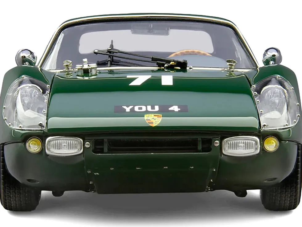 Porsche 904 Carrera GTS #71 Irish Green "Goodwood Revival TT Race" (2018) Limited Edition to 1500 pieces Worldwide 1/18 Diecast Model Car by CMC