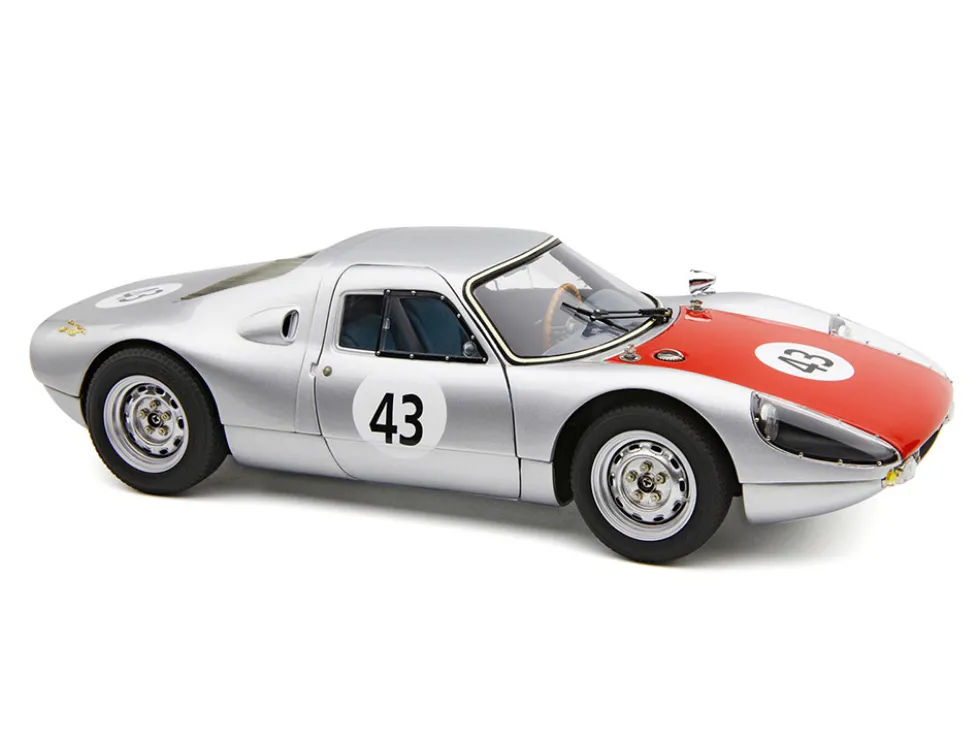 Porsche 904 Carrera GTS #43 Leon Dernier "500 km Spa" (1965) Limited Edition to 1500 pieces Worldwide 1/18 Diecast Model Car by CMC