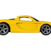 Porsche Carrera GT Yellow "Timeless Icons" Series Diecast Model Car by Hot Wheels