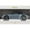 2024 Porsche 911 Carrera Polar Silver Metallic 1/18 Diecast Model Car by Norev