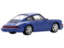 1992 Porsche 911 Carrera RS 3.6 Blue 1/64 Model Car by Spark