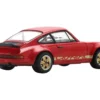 1974 Porsche 911 Carrera RS 3.0 Red with Gold Stripes 1/64 Model Car by Spark