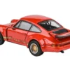 Porsche 911 Carrera RSR 3.0 Guards Red with Gold Stripes and Wheels 1/64 Diecast Model Car by Paragon Models