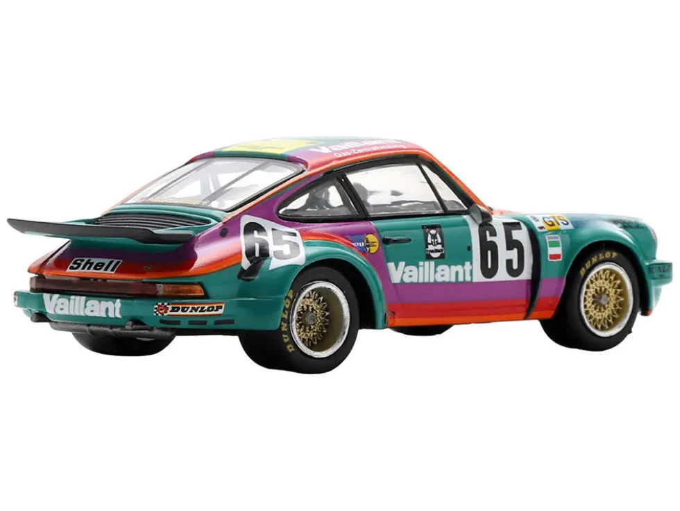 Porsche 911 Carrera RSR #65 Juan Carlos Bolanos - Andres Contreras - Billy Sprowls "Porsche Kremer Racing Team" "24 Hours of Le Mans" (1975) 1/64 Model Car by Spark