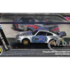 Porsche 911 Carrera RSR 3.0 "Martini Racing" Silver Metallic with Stripes 1/64 Diecast Model Car by Paragon Models