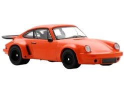 1974 Porsche 911 Carrera RSR 3.0 Orange 1/64 Model Car by Spark