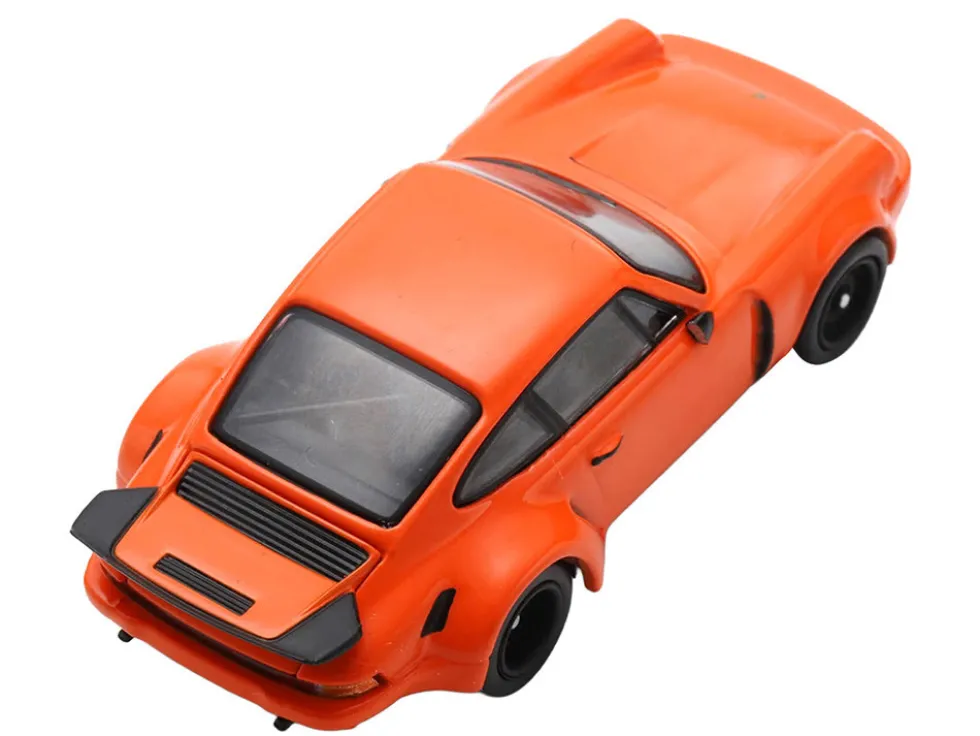 1974 Porsche 911 Carrera RSR 3.0 Orange 1/64 Model Car by Spark